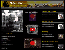 Tablet Screenshot of nigebray.com